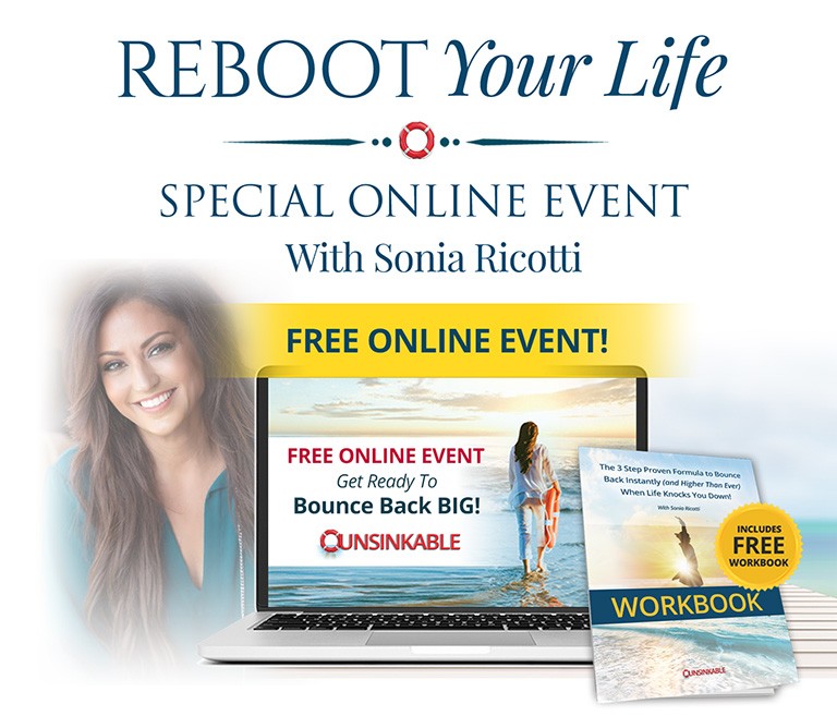 Reboot Your Life Special Online Event with Sonia Ricotti
